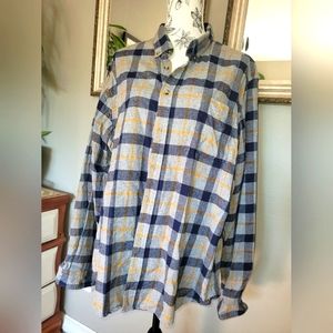 Field & Stream flannel cotton shirt sz 2xl
